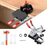 Maxbell 35mm Door Hinge Jig for Door Cabinet Hinges Mounting Hinge Hole Drilling Jig