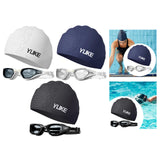 Maxbell Adults Swim Goggles Stylish Wide View Anti Fog for Men Women Snorkeling Pool Blue White Goggles