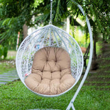 Maxbell Swing Chair Cushion Hammock Chair Seat Pad for Balcony Indoor Outdoor Patio Khaki