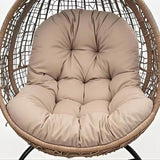Maxbell Swing Chair Cushion Hammock Chair Seat Pad for Balcony Indoor Outdoor Patio Khaki