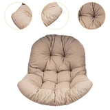 Maxbell Swing Chair Cushion Hammock Chair Seat Pad for Balcony Indoor Outdoor Patio Khaki