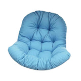 Maxbell Swing Chair Cushion Hammock Chair Seat Pad for Balcony Indoor Outdoor Patio Blue