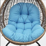 Maxbell Swing Chair Cushion Hammock Chair Seat Pad for Balcony Indoor Outdoor Patio Blue