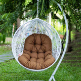 Maxbell Swing Chair Cushion Hammock Chair Seat Pad for Balcony Indoor Outdoor Patio Coffee