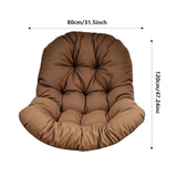 Maxbell Swing Chair Cushion Hammock Chair Seat Pad for Balcony Indoor Outdoor Patio Coffee