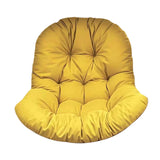Maxbell Swing Chair Cushion Hammock Chair Seat Pad for Balcony Indoor Outdoor Patio Yellow
