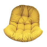Maxbell Swing Chair Cushion Hammock Chair Seat Pad for Balcony Indoor Outdoor Patio Yellow