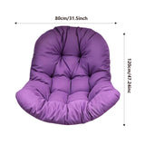 Maxbell Swing Chair Cushion Hammock Chair Seat Pad for Balcony Indoor Outdoor Patio Violet