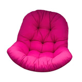 Maxbell Swing Chair Cushion Hammock Chair Seat Pad for Balcony Indoor Outdoor Patio Rose Red