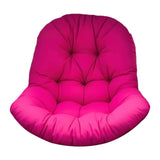 Maxbell Swing Chair Cushion Hammock Chair Seat Pad for Balcony Indoor Outdoor Patio Rose Red