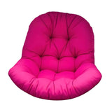 Maxbell Swing Chair Cushion Hammock Chair Seat Pad for Balcony Indoor Outdoor Patio Rose Red