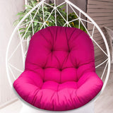 Maxbell Swing Chair Cushion Hammock Chair Seat Pad for Balcony Indoor Outdoor Patio Rose Red