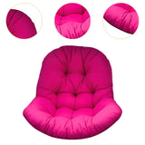 Maxbell Swing Chair Cushion Hammock Chair Seat Pad for Balcony Indoor Outdoor Patio Rose Red