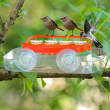 Maxbell Window Hummingbird Feeder 10oz Hanging Humming Bird Feeder Garden Decoration