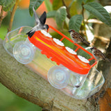 Maxbell Window Hummingbird Feeder 10oz Hanging Humming Bird Feeder Garden Decoration