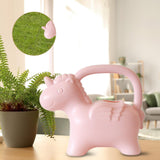 Maxbell Children Watering Can Adorable Small Water Can for Yard Bonsai Indoor Plants Pink