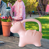 Maxbell Children Watering Can Adorable Small Water Can for Yard Bonsai Indoor Plants Pink