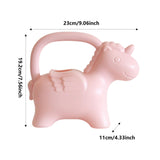 Maxbell Children Watering Can Adorable Small Water Can for Yard Bonsai Indoor Plants Pink