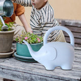 Maxbell Children Watering Can Adorable Small Water Can for Yard Bonsai Indoor Plants Blue