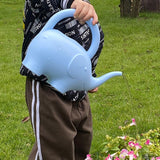 Maxbell Children Watering Can Adorable Small Water Can for Yard Bonsai Indoor Plants Blue