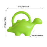 Maxbell Children Watering Can Adorable Small Water Can for Yard Bonsai Indoor Plants Green Dinosaur