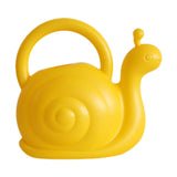 Maxbell Children Watering Can Adorable Small Water Can for Yard Bonsai Indoor Plants Yellow Snail