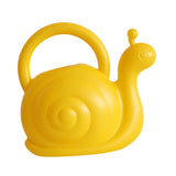 Maxbell Children Watering Can Adorable Small Water Can for Yard Bonsai Indoor Plants Yellow Snail