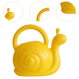 Maxbell Children Watering Can Adorable Small Water Can for Yard Bonsai Indoor Plants Yellow Snail