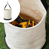 Maxbell Tool Bag Sturdy Reusable Utility Organizer Case for Carpenter Camping Garden 30x38cm