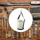 Maxbell Tool Bag Sturdy Reusable Utility Organizer Case for Carpenter Camping Garden 23x30.5cm