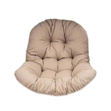 Maxbell Egg Chair Cushion Soft Washable Basket Chair Cushion for Patio Outdoor Porch Khaki
