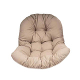 Maxbell Egg Chair Cushion Soft Washable Basket Chair Cushion for Patio Outdoor Porch Khaki
