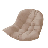 Maxbell Egg Chair Cushion Soft Washable Basket Chair Cushion for Patio Outdoor Porch Khaki