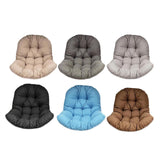 Maxbell Egg Chair Cushion Soft Washable Basket Chair Cushion for Patio Outdoor Porch Khaki