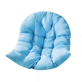 Maxbell Egg Chair Cushion Soft Washable Basket Chair Cushion for Patio Outdoor Porch Blue
