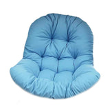 Maxbell Egg Chair Cushion Soft Washable Basket Chair Cushion for Patio Outdoor Porch Blue