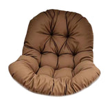 Maxbell Egg Chair Cushion Soft Washable Basket Chair Cushion for Patio Outdoor Porch Coffee