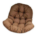 Maxbell Egg Chair Cushion Soft Washable Basket Chair Cushion for Patio Outdoor Porch Coffee