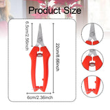 Maxbell Pruning Shears Cutting Trimming Gardening Hand Pruners for Plant Fruit Trees 22cmx6cm