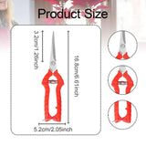 Maxbell Pruning Shears Cutting Trimming Gardening Hand Pruners for Plant Fruit Trees 16.8cmx5.2cm