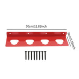 Maxbell 12V Battery Holder Metal Battery Stand High Strength Organizer for Workshops