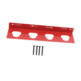 Maxbell 12V Battery Holder Metal Battery Stand High Strength Organizer for Workshops