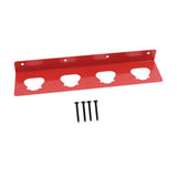 Maxbell 12V Battery Holder Metal Battery Stand High Strength Organizer for Workshops