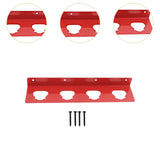 Maxbell 12V Battery Holder Metal Battery Stand High Strength Organizer for Workshops