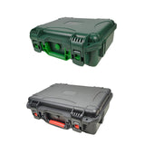 Maxbell Protector Hard Case Equipment Carrying Case without Foam Protective Tool Box Green