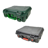 Maxbell Protector Hard Case Equipment Carrying Case without Foam Protective Tool Box Green