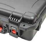 Maxbell Protector Hard Case Equipment Carrying Case without Foam Protective Tool Box Black