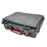 Maxbell Protector Hard Case Equipment Carrying Case without Foam Protective Tool Box Black