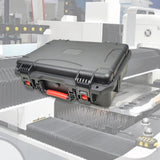 Maxbell Protector Hard Case Equipment Carrying Case without Foam Protective Tool Box Black