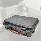 Maxbell Protector Hard Case Equipment Carrying Case without Foam Protective Tool Box Black